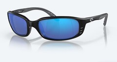 Costa Del Mar Brine Matte Black / Blue Mirror Polarized Glass 580G – BRAND NEW