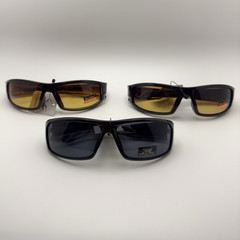 X Loop Men’s Wrap Sunglasses 8 PAIRS, 2 color ways