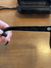 BRAIN DEAD ELIA BLACK – Post Modern Primitive Eye Protection Sunglasses
