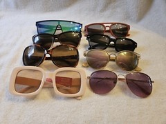 Unisex Adults Sunglasses Quicksilver Piranha Vogue Lot of 8 New & Used