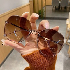 New Fashion Men Sunglasses Pilot Classic Driving Sun Glasses Metal Frame Mirror