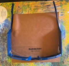 Burberry Micah BE4397U XL 58 | 17 Blue Sunglasses Unisex-New