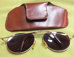 Authentic Vintage Carrera 5521 58-16 Men’s Aviator Sunglasses in Made in Austria