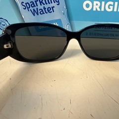 VOGUE VO 2606-S Wrap Sunglasses Black Frame Gray Tinted Lenses 135mm