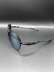 Oakley Crosshair OO4060 Polarized Sunglasses Matte Black Frame Gray Lenses NEW