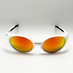 Oakley Eye Jacket Redux OO9438 White Frame Galaxy Ruby Polarized Lens