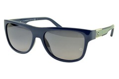 Authentic MONTBLANC MB459S 91B Blue w/Grey Lens Sunglasses – 57 mm (16-4)