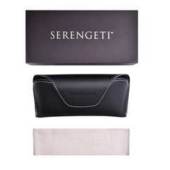 Serengeti Tellaro 8820 Sunglasses Shiny Gunmetal/Polarized Green Mineral 60mm