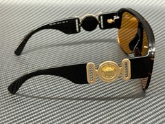 VERSACE VE4391 GB1 7 Black Orange Men’s 48 mm Sunglasses