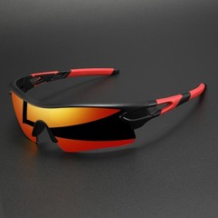 Unisex Sports Sunglasses Polycarbonate UV400 Cycling Running Fishing Glasses