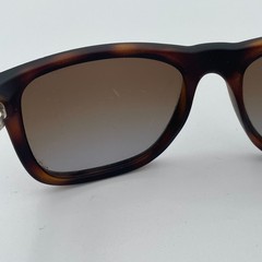 Ray Ban Justin Classic Matte Havana Sunglasses Polarized Square Italy
