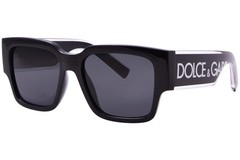 Dolce & Gabbana DX6004 501/87 Sunglasses Youth Kids Boy’s Black/Dark Grey 49mm