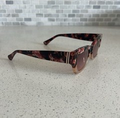 Von Zipper New Sunglasses Fawn Floral Frame Rose Gold Made in Italy