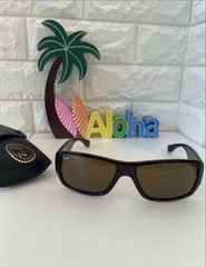 Super rare discontinued model Ray Ban sunglasses RB4033 brown