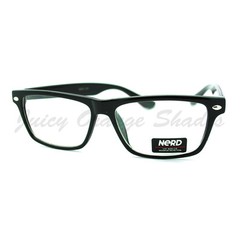 Clear Lens Glasses Rectangular Nerdy Smart Look Optical Frame