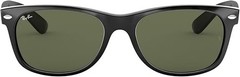 Ray-Ban RB2132 901 52mm New Wayfarer Classic Black G-15 Green Sunglasses