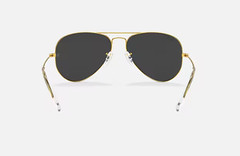 Ray-Ban Aviator Sunglasses Gold Metal Frame, Black Gradient Lenses – RB3025 🔥