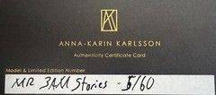 Anna-Karin Karlsson Mr 3 AM Stories 5/60 Limited Square Black/Gray Tinted
