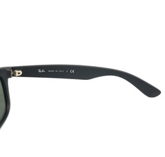 Ray-Ban Sunglasses RB2132 NEW WAYFARER 622/30 Black Rubber w Silver Flash 55 mm
