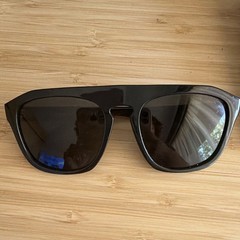 Burberry B 4396-U Black Square Sunglasses Tinted UV400 57-20 145