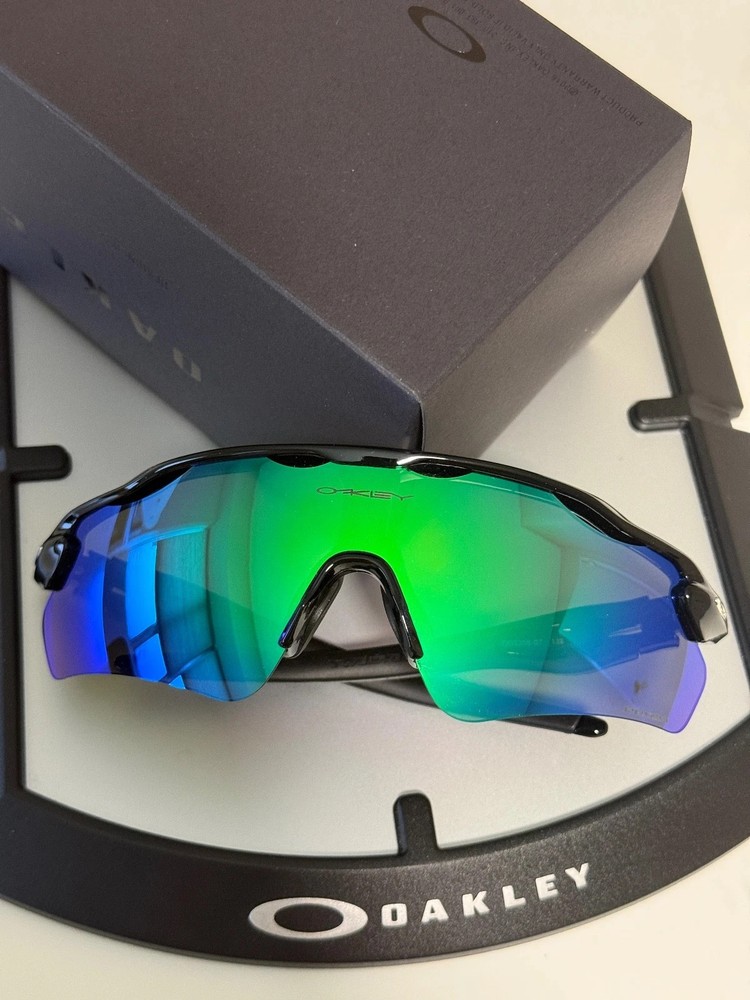Oakley Radar EV Path OO9208 Polished Black Frame Green Lens / PRIZM IN BOX
