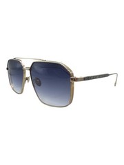 John Varvatos Men’s Navigator/Aviator-Style Sunglasses, Gold (SJV563)