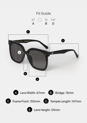Stylish Sunglasses TACLAB Hans Shadow Handcrafted Durable Square Acetate Frame