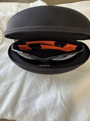 Oakley Flak Jacket Black And Orange SF Giants Sunglasses, excellent condition