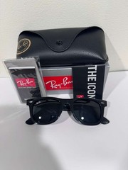 Ray-Ban RB2140 Wayfarer Sunglasses Black Frame & Black Lens UV Protection