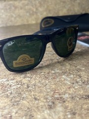 Ray-Ban Wayfarer Classic Sunglasses Sunglass RB2140 Black Frame Gray Lens