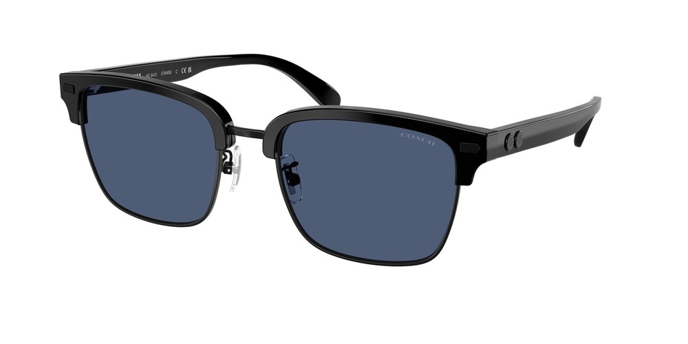 Coach HC 8412 cw406 black blue solid 500280 Sunglasses