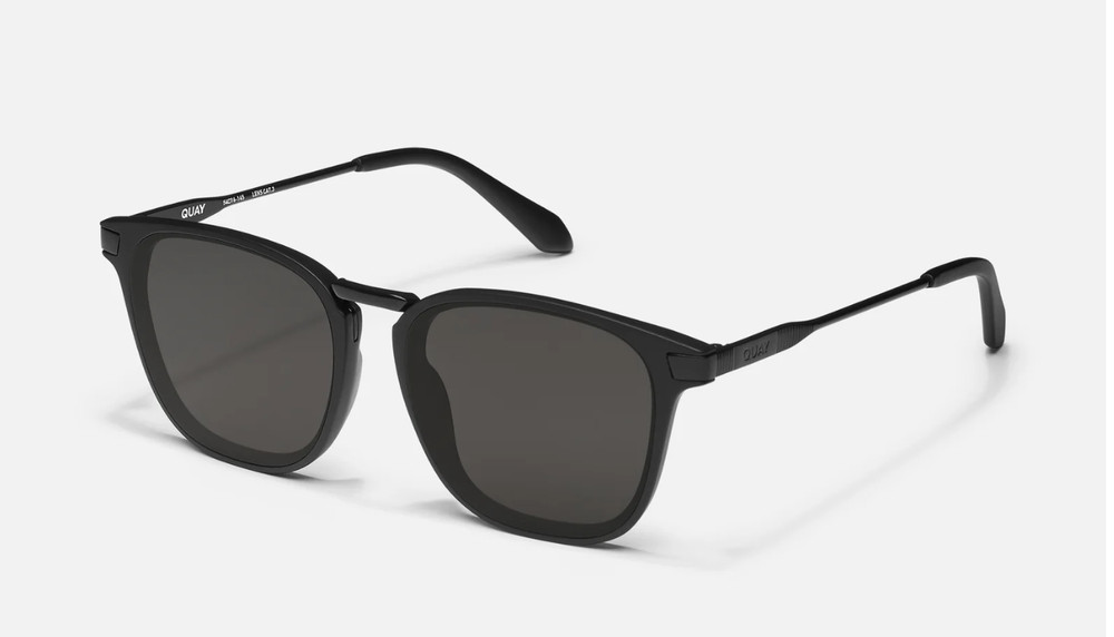 Quay Jackpot Remixed Men’s Matte Black Sunglasses