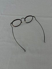 Pine ME-1008 C-Demi/Brown Titanium Acetate Frame Used 44mm Lens Width