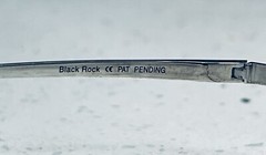 Maui Jim “BLACK ROCK” 218-17 Gloss Silver WRAP STAINLESS STEEL Sunglass Frames