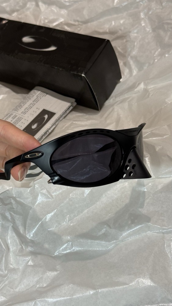RARE* Oakley Plantaris Prizm Gorpcore Sunglasses black frame black polarized