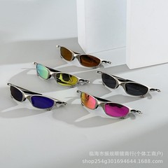 Oakley X Metal Juliet Cyclops Sunglasses Ruby Polarized Glass Titanium Goggles.