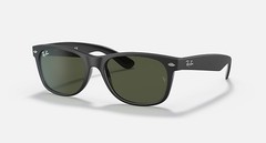 RAY-BAN NEW WAYFARER 6462/31 FRAME LENSES G-15 GREEN- SIZE 58/18 – MATTE BLACK