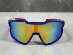 Oversize Sporty Wrap Around Large SUNGLASSES For Men Patriotic American USA Flag