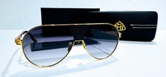 MAYBACH THE ORBIT I GOLD TITANIUM G-HAW-Z25 GREY GRADIENT LENSES PRE-OWNED