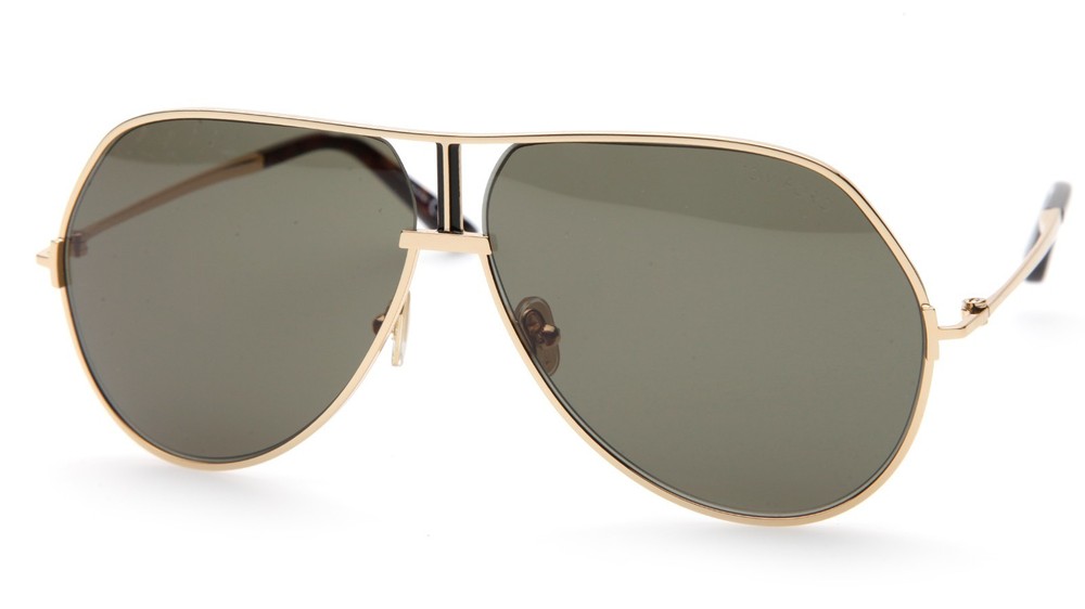 NEW TOM FORD Rickie-02TF1281 30N Gold Sunglasses 63-10-135mm Italy