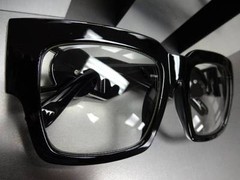 OVERSIZE VINTAGE RETRO HIP HOP SWAG NERD SMART CLUB PARTY Clear Lens EYE GLASSES