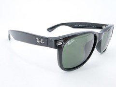 Ray Ban RB 2132-F New Wayfarer Sunglasses 901L G-15 Lenses Black 55[]18-140 M998