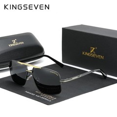 Sunglasses Kingseven 7891 G Premium Aviator Men Polarized UV400 HD