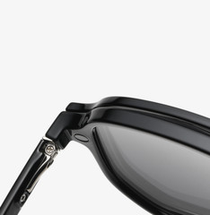 3 in 1 Magnetic Clip On Polarized Sunglasses Men Square Fashion Glasses Frames