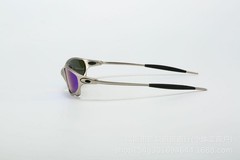Oakley X Metal Juliet Cyclops Sunglasses Ruby Polarized Glass Titanium Goggles.