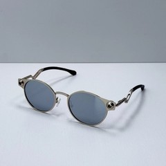 Oakley Deadbolt OO6046 Satin Chrome Gray Lens Titanium Sunglasses