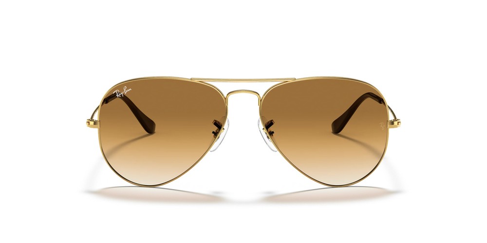 Ray-Ban RB3025 001/51 55mm Aviator Gold Sunglasses