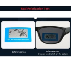 Men’s Polarized Fishing Sunglasses Glasses Chain for Men Women Driving Hiking
