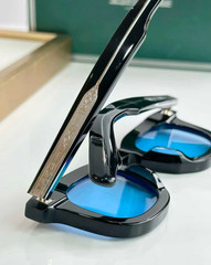 Jacques Marie Mage DEVAUX Black/Blue 43-27-147mm With Case New