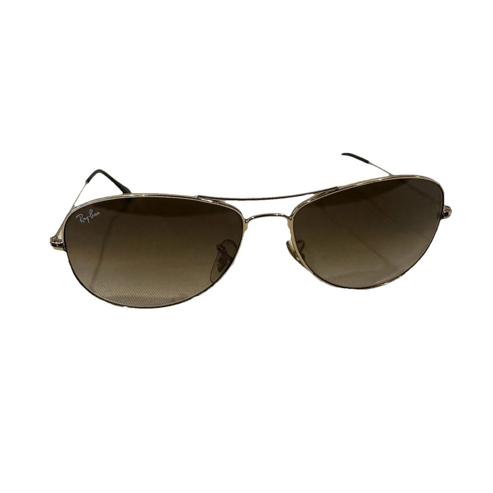 Ray Ban Cockpit Light Brown Gradient Aviator Unisex Sunglasses RB3362 001